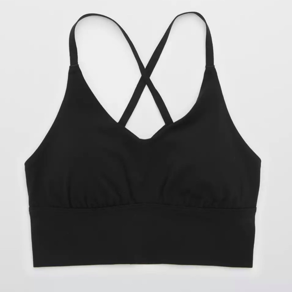 Aerie OFFLINE Real Me Strappy Back Sports Bra